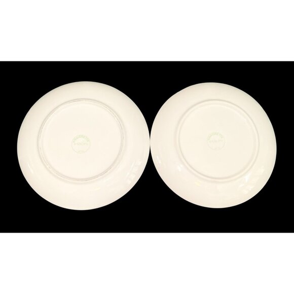 Vintage Toscani Vinaigrette Salad Plates Set of 6 Vintage 7.5" Japan with Box - Picture 5 of 7